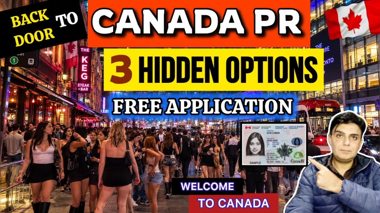 Backdoor to Canada PR || Get Canada PR in 2026 Through These 3 Updated Canada Immigration Streams