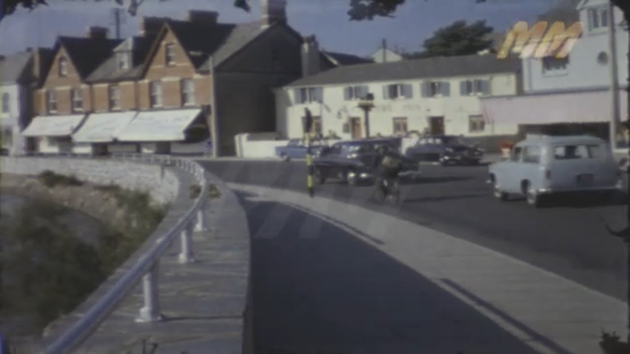 West Country Holiday Cornwall England 1960s old cine film