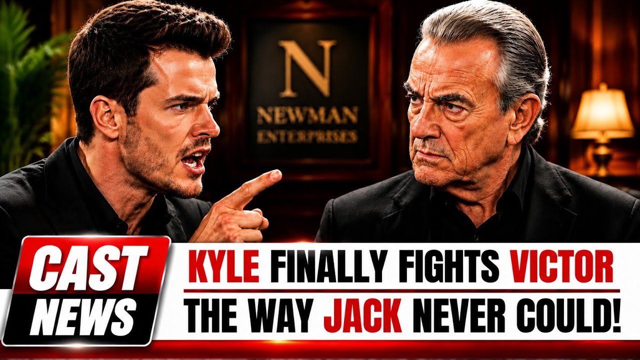 Y&R Bombshell! Kyle Takes on Victor Like Jack Never Could &ndash; Is the Newman Empire Finally Falling?