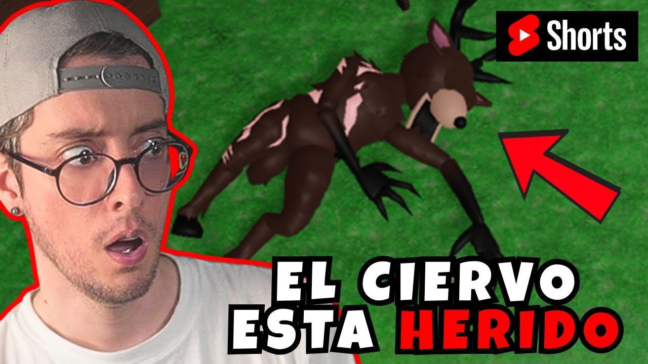 🔴 EL CIERVO está HERIDO en 99 Noches en el Bosque #roblox #shorts