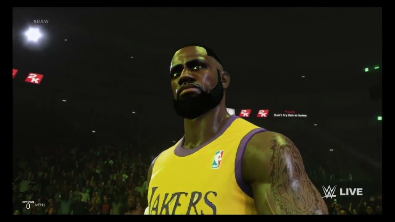 Lebron James really thinks he's Triple H!!! 😐