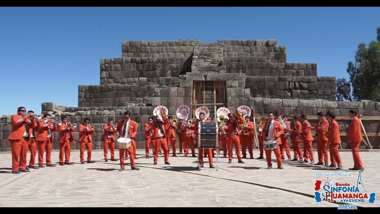 INSTITUCIÓN MUSICAL BANDA SINFONÍA HUAMANGA DE AYACUCHO - MIX DE HUAYNOS SUREÑOS.