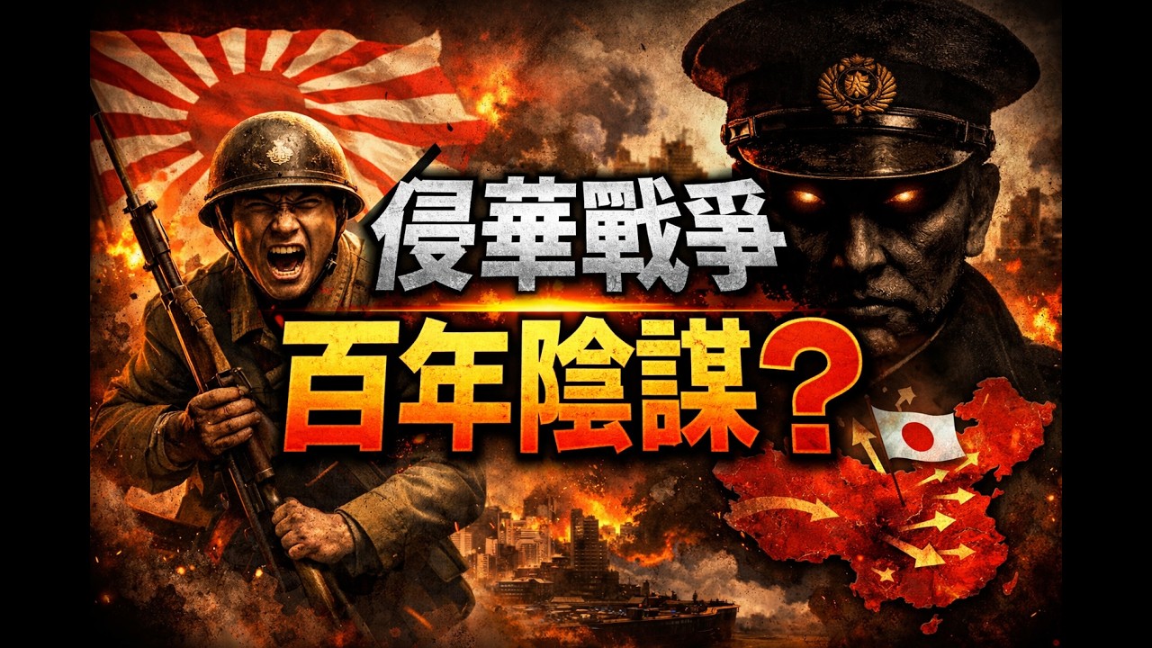 紫微老師｜百年陰謀？侵華戰爭背後令人震驚的說法