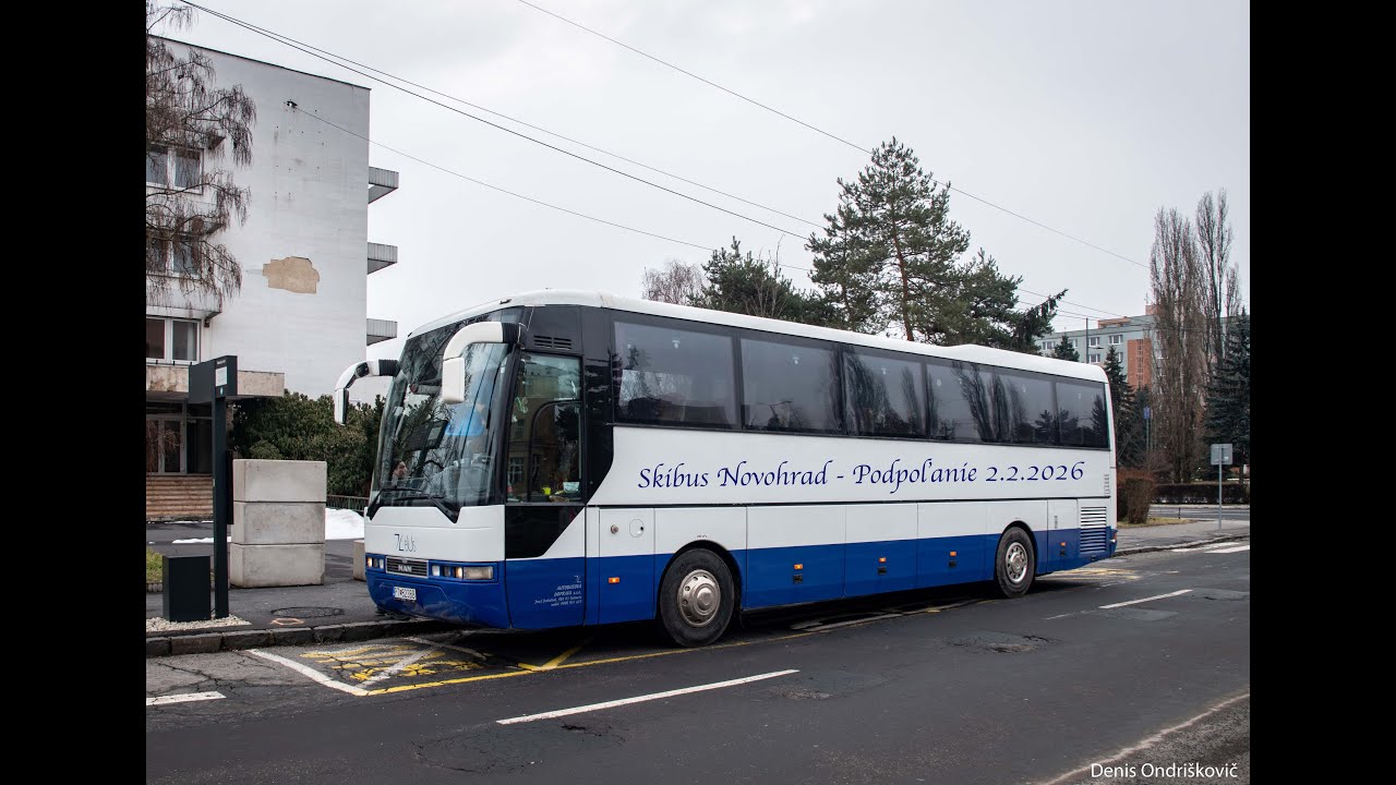 Skibus Novohrad - Podpoľanie Lučenec 2.2.2026