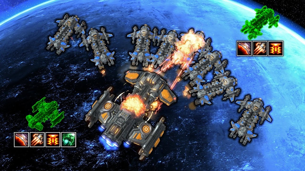 Hyperion vs Mercenary Fleet