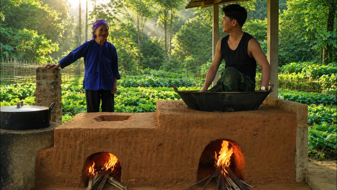 I Built a Giant Clay Kiln by Hand&hellip; What Happened After Lighting the Fire Surprised Me