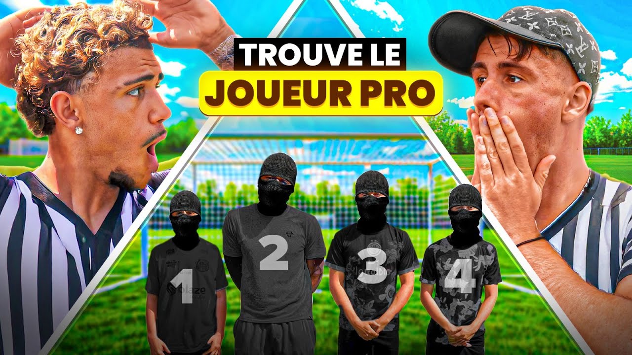 TROUVE QUI EST LE JOUEUR PRO ? 🤔 (nan l&agrave; c'est trop..)