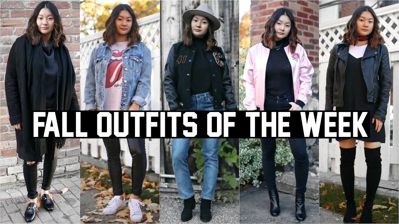 FALL OUTFITS OF THE WEEK 2016 (OOTW)