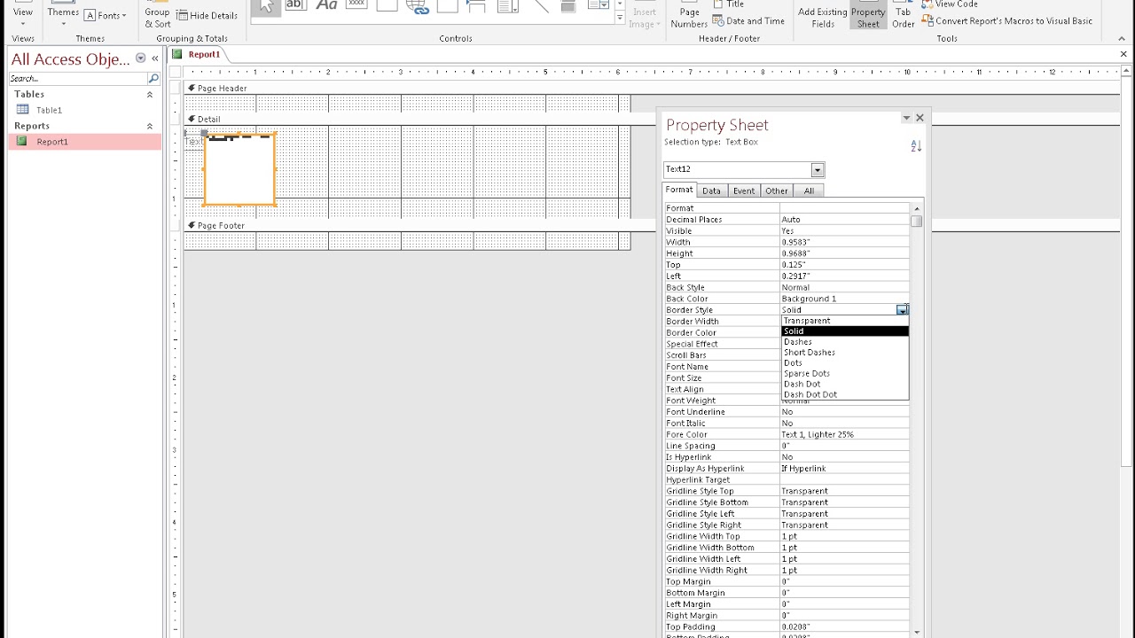 Testing 2D barcode font in Access 2016