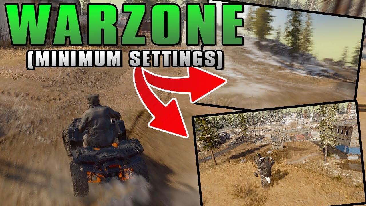 What Happens When You Play Warzone with the WORST Possible Settings? - No Commentary
