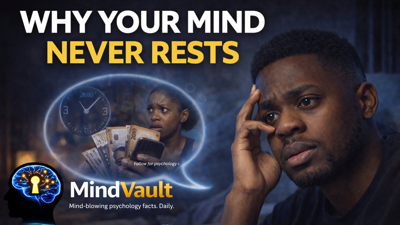 📍Why Your Mind Never Rests at Night (Psychology Explained)