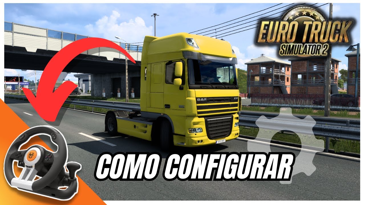Como configurar o volante Krom K Wheel no Euro Truck Simulator 2