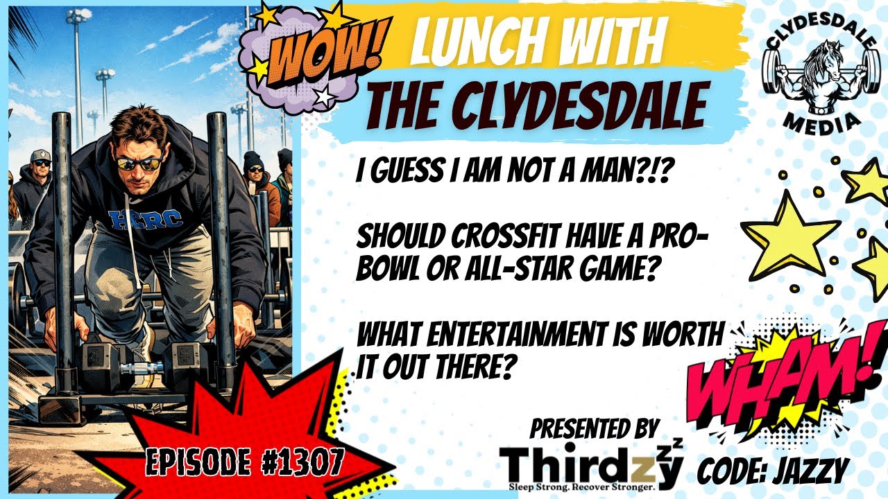 Lunch with the Clydesdale - I Guess I am Not a Man... Are You?