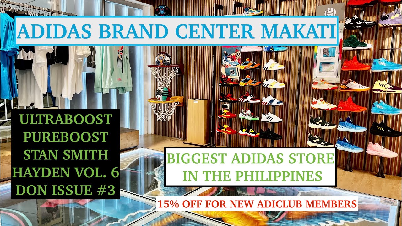Biggest Adidas Store in the Philippines | ADIDAS BRAND CENTER MAKATI | 08-05-2022 4K