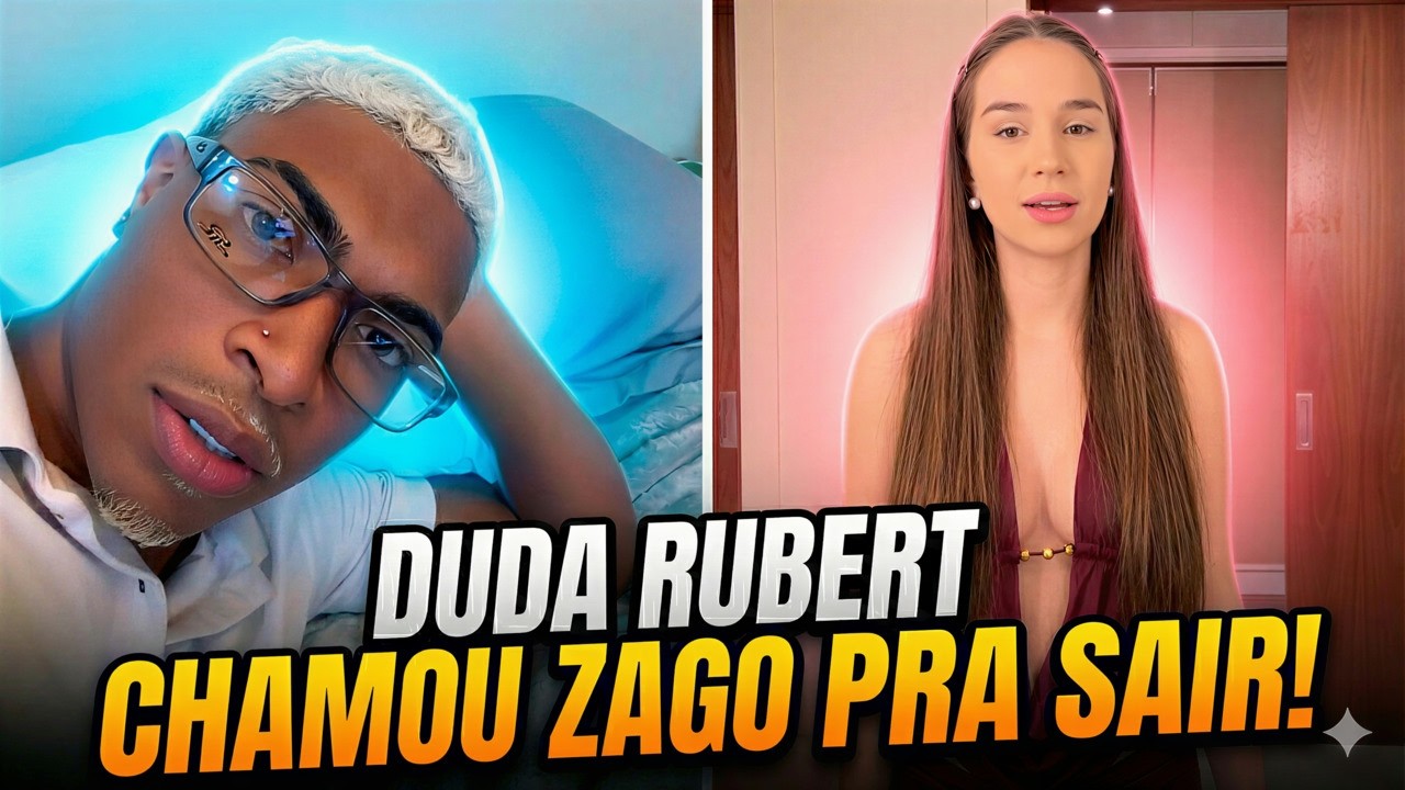 DUDA RUBERT CHAMOU ZAGO PRA SAIR! ZAGO FICOU CONSFUSO! ZAGO LIVE VOID