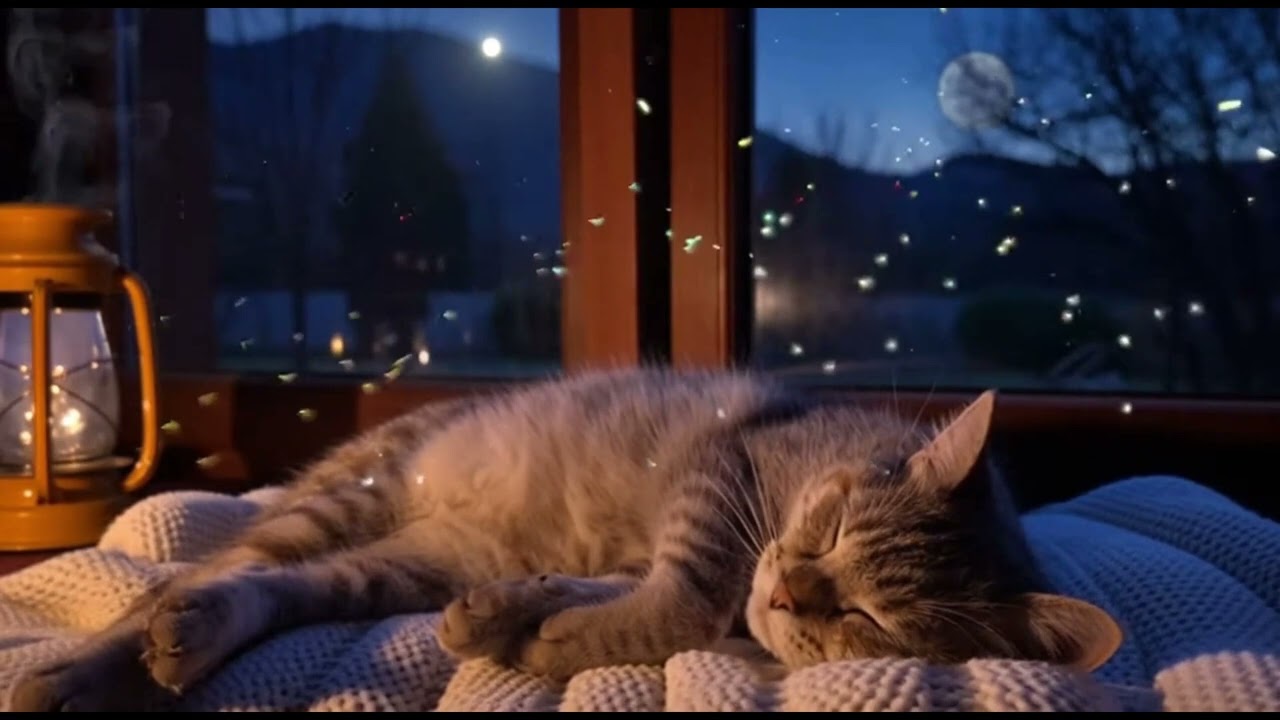 Sleep With Cats 🐱 Relaxing Music for Sweet Dreams