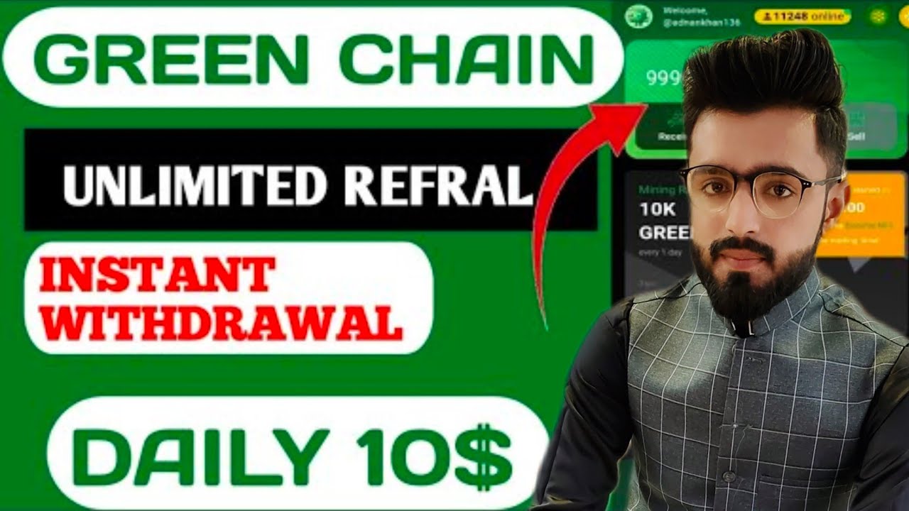 How to create account Green chain Network | How to sell Green token's | How to withdraw Green tokens