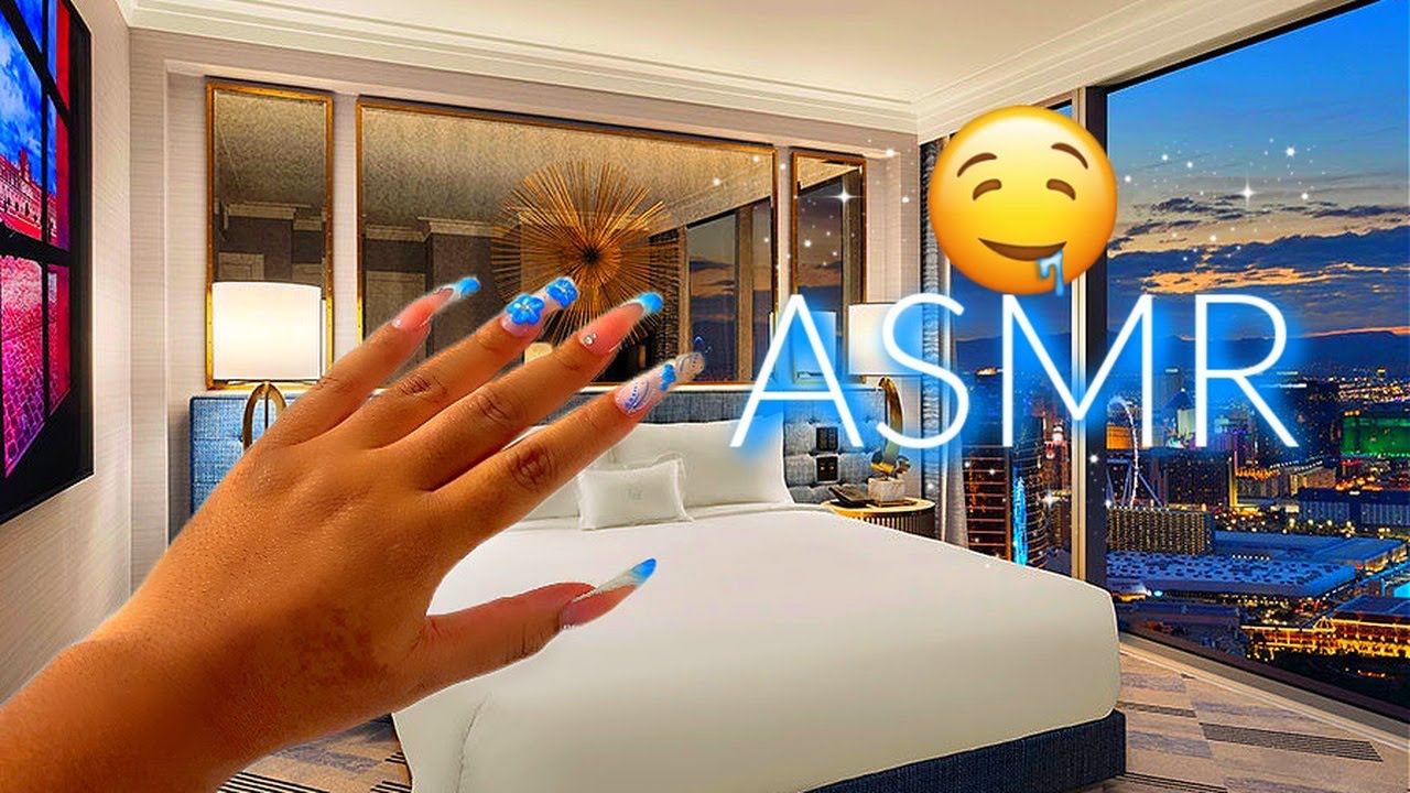 ASMR IN VEGAS 😴🏜️✨| FAST TAPPING, SCRATCHING & WHISPERS ♡ (SO GOOD)