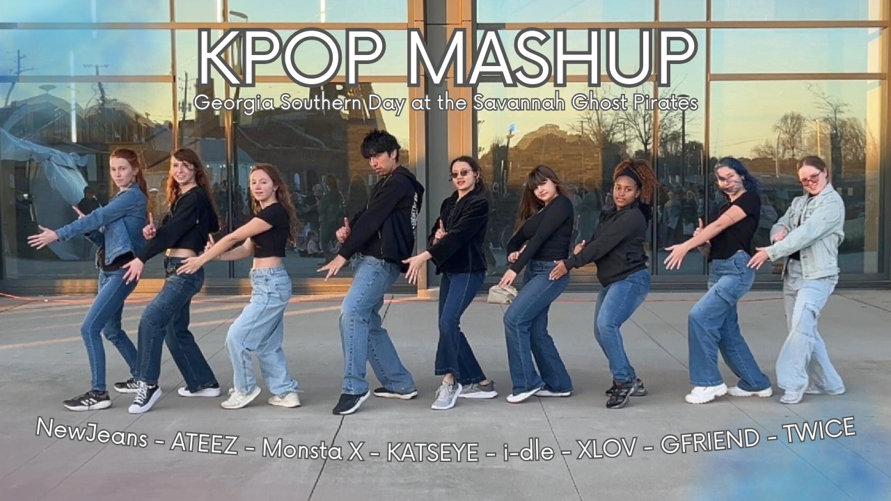 [KPOP in PUBLIC] KPOP Mashup Performance by Odd.i Dance | GSU Day at Savannah Ghost Pirates