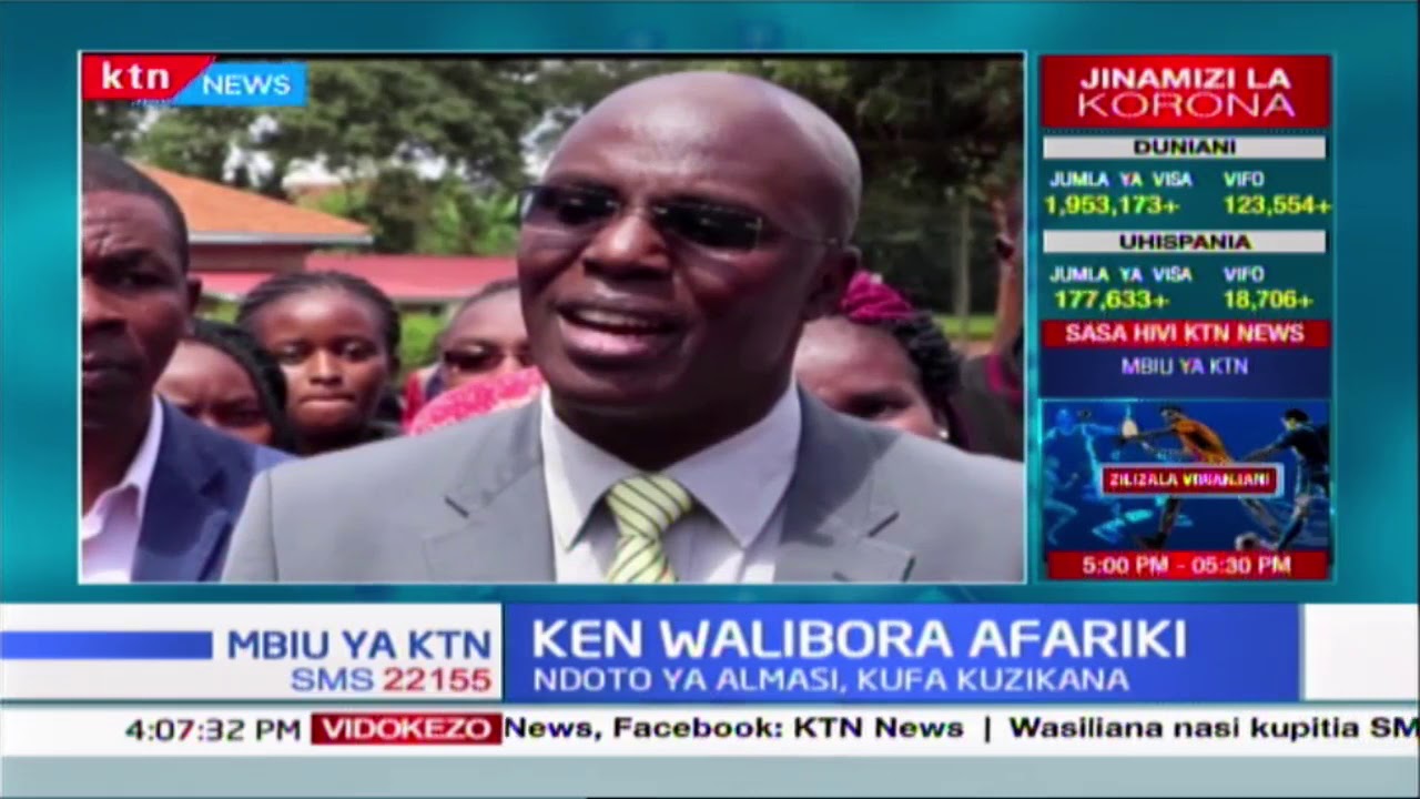 Leonard mambo mbotela aomboleza Ken Walibora afariki | Mbiu ya KTN | Part 1