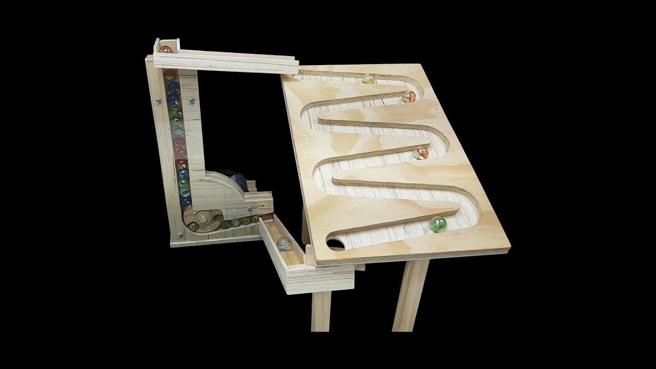 Cómo Hacer Máquina de Marble run Casero, Circuito de Carreras Para Canicas