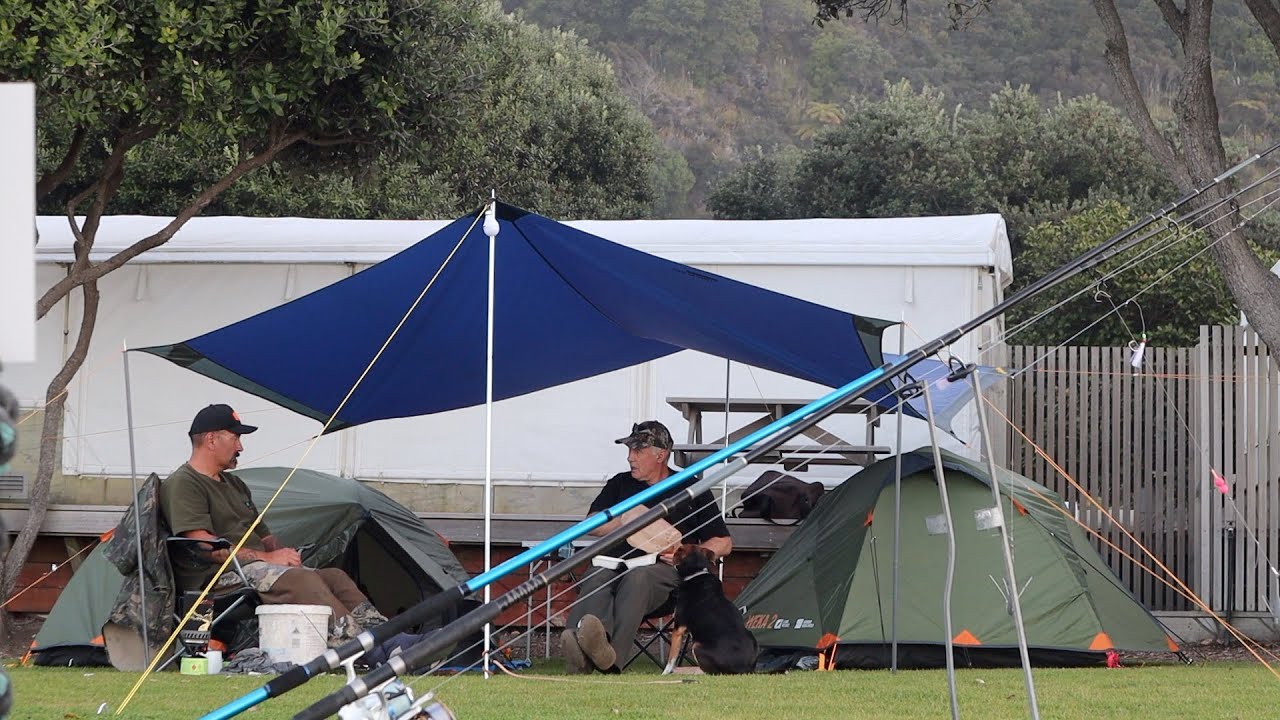 Overnight Camping in the Weka 2 Tents by the Beach