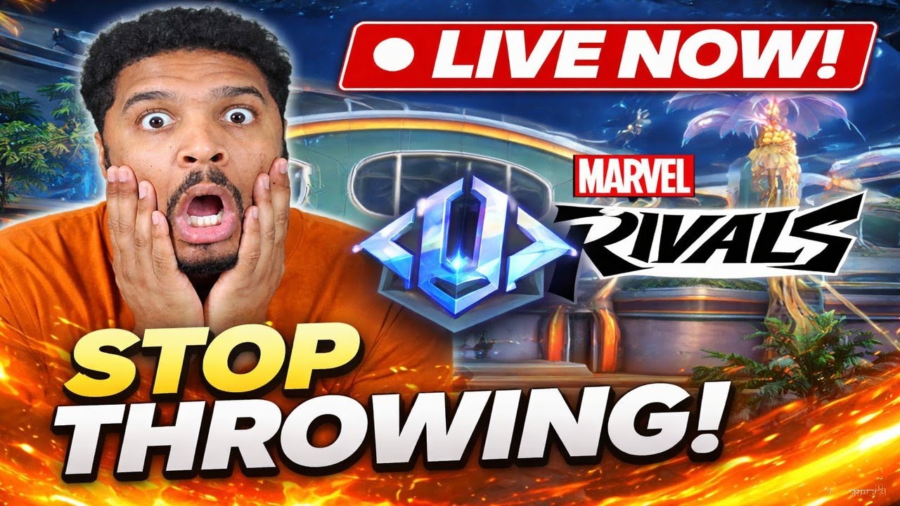 PLEASE STOP THROWING YOUR GAMES! MARVEL RIVALS STREAM!