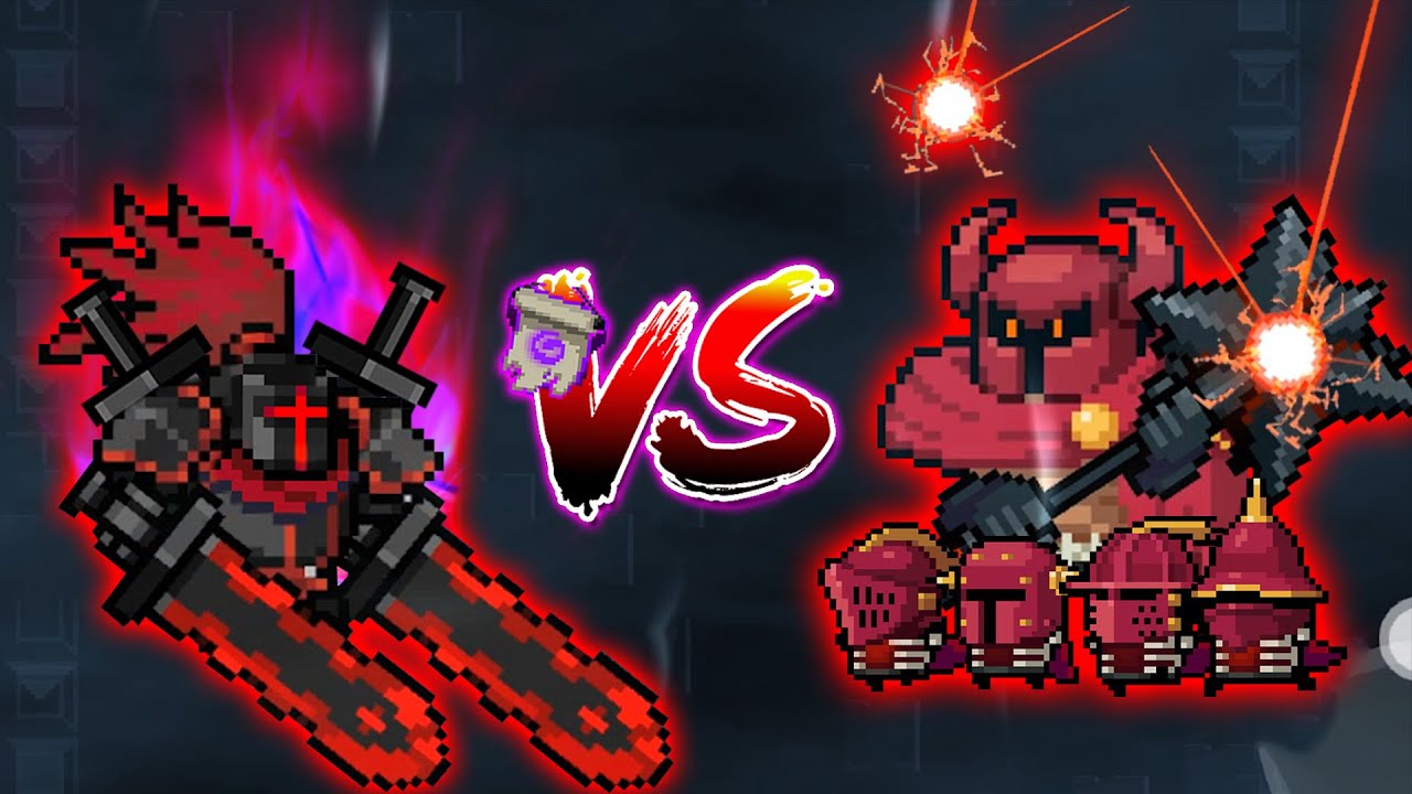 EPIC Soul Knight Boss Battle - Dark Grand Knight vs Sir Sangria