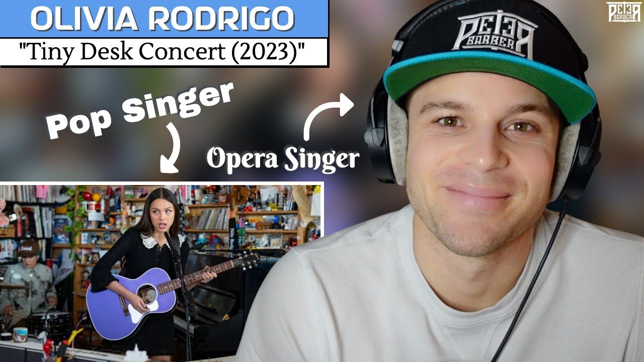 Is Olivia Rodrigo overrated? Professional Singer Reaction & Vocal ANALYSIS | Tiny Desk Concert