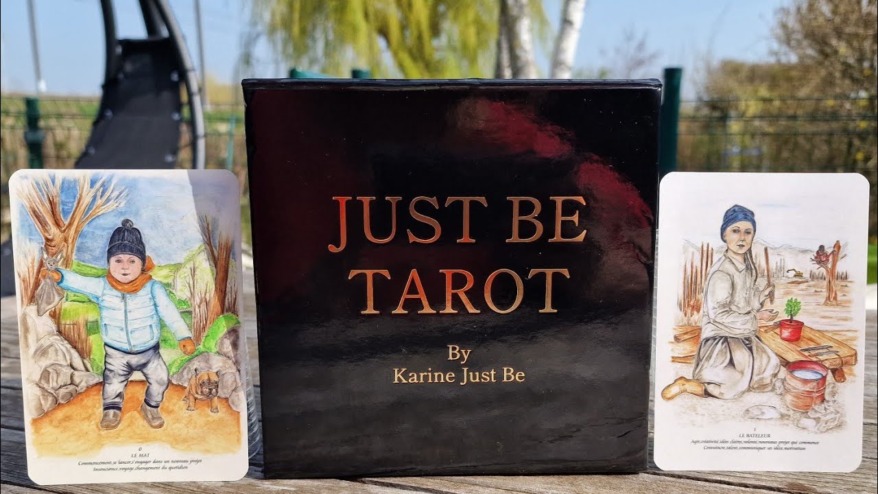 Le magnifique Just Be tarot de ma belle @Karine.just.be. 🥰🌱❤️