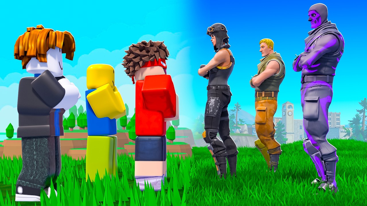 I Hosted a ROBLOX vs FORTNITE Tournament!