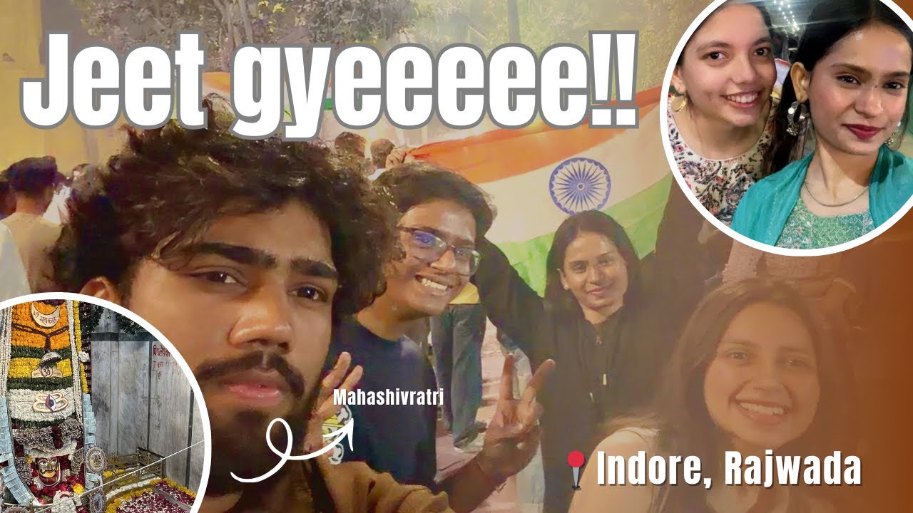 World Cup jeet gye 🥳 🇮🇳 Mahashivratri Vlog 🕉️🌸 Rajwada celebration 🎉 
