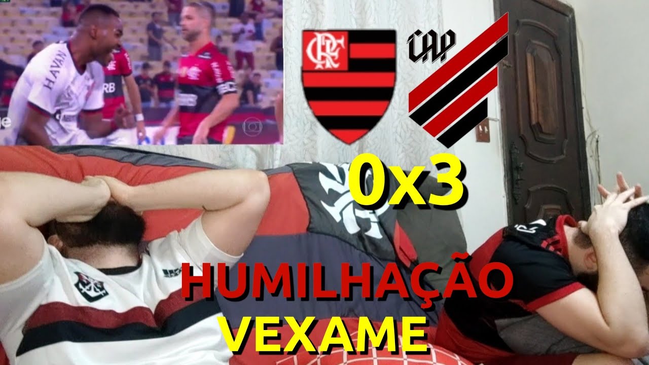 REACT FLAMENGO 0X3 ATHLÉTICO-PR MELHORES MOMENTOS - SEMI FINAL DA COPA DO BRASIL 2021
