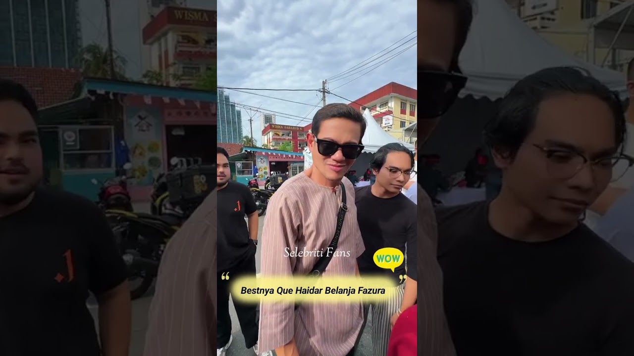 Fazura Dan Que Haidar Ke Bazar Ramadhan, Bang Jamil Siap Bayarkan Untuk Faz