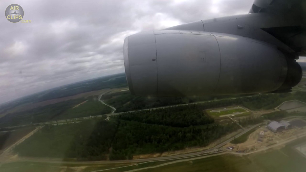 RARE Ilyushin IL-76 Passenger View during Takeoff!!!  [AirClips]