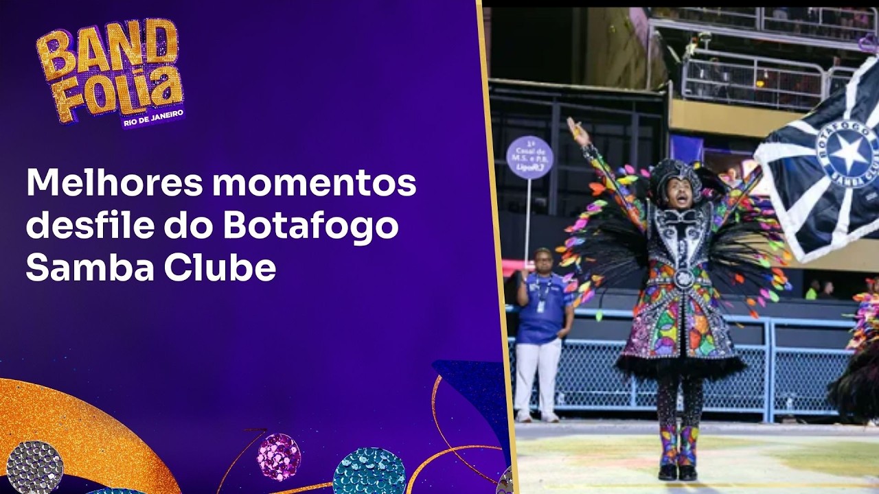 MELHORES MOMENTOS - Botafogo Samba Clube | Série Ouro RJ 2026 | Band Folia