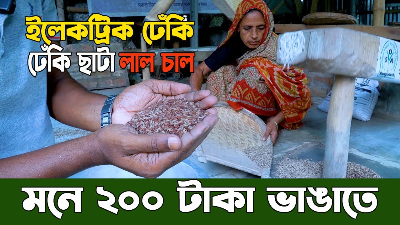 ডিজিটাল ঢেঁকি বানিয়ে তাক লাগিয়ে দিলেন। ইলেকট্রিক ঢেঁকির উদ্যোক্তা গাইবান্ধার শফিকুল ইসলাম