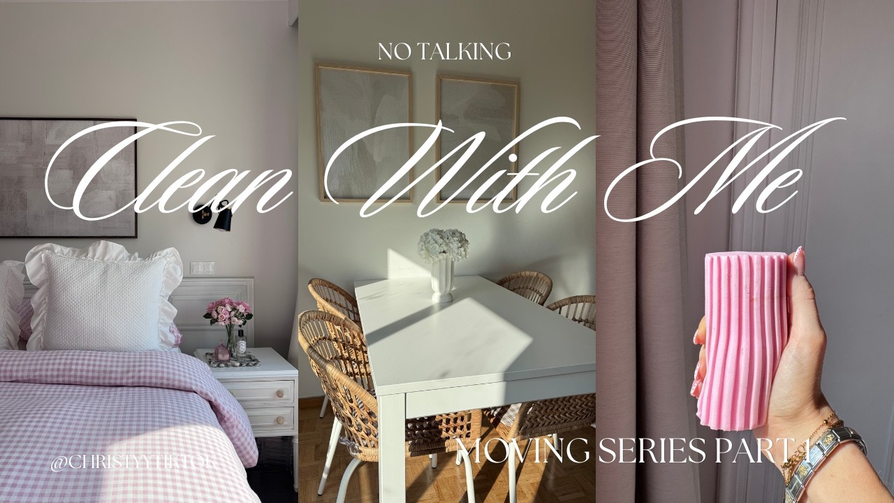 MOVING SERIES PART 1: CLEAN, ORGANIZE & PACK WITH ME 🚚✨📦  apartment reset, asmr, cleaning motivation