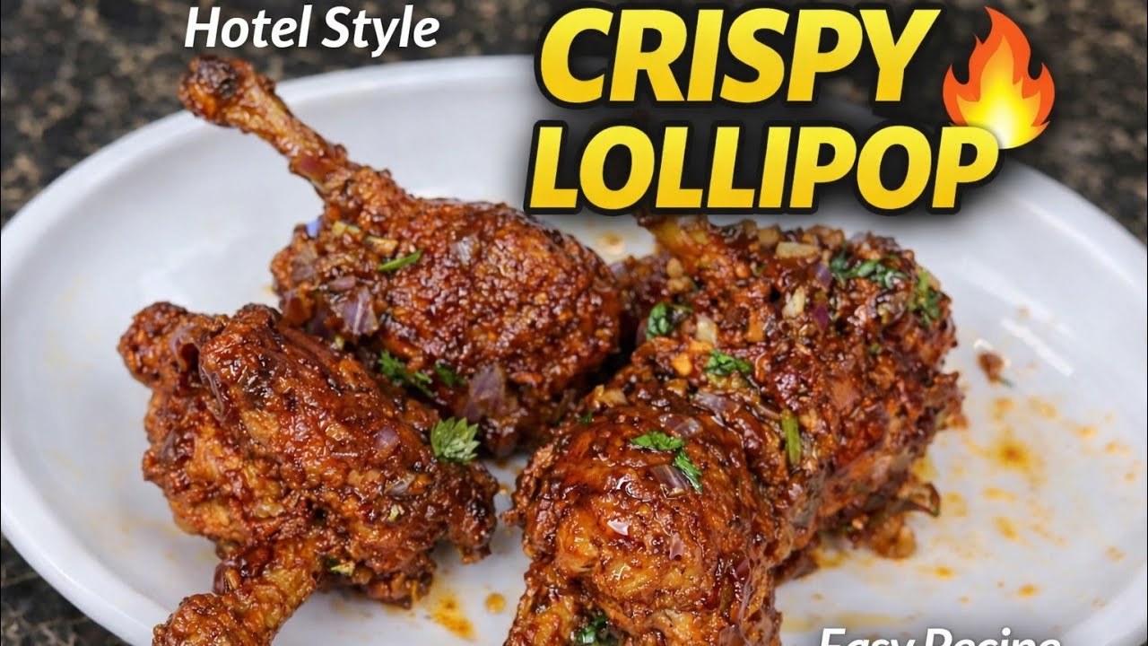 Perfect Chicken Lollipop at Home | Step by Step | No Fail Recipe
