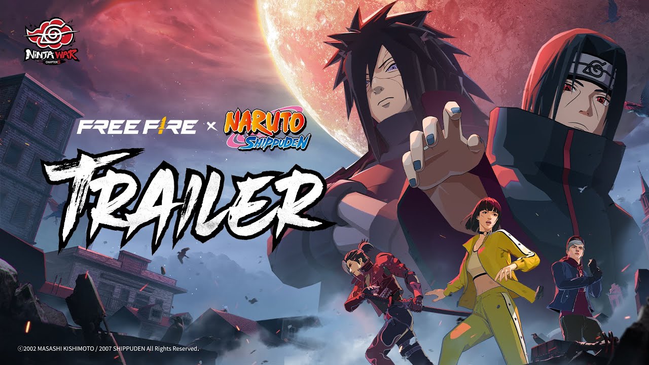 Trailer | Free Fire x NARUTO SHIPPUDEN | Free Fire Official
