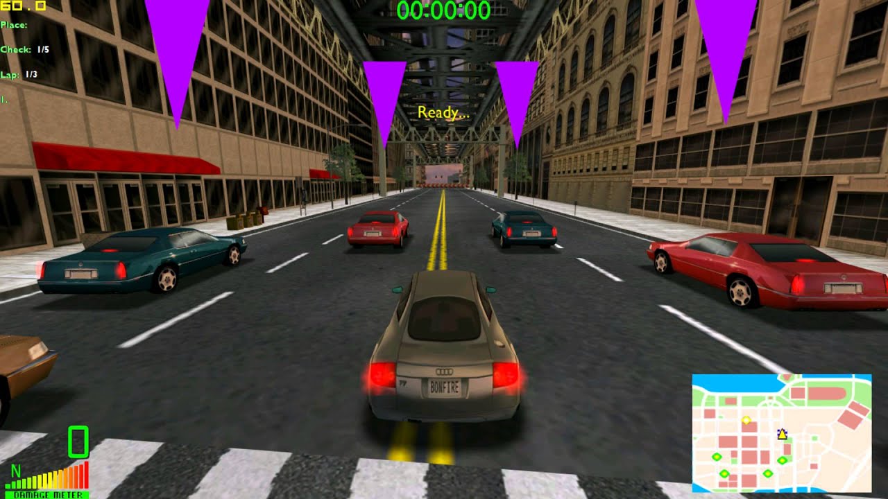 Midtown Madness 2 - Chicago Races with the Audi TT