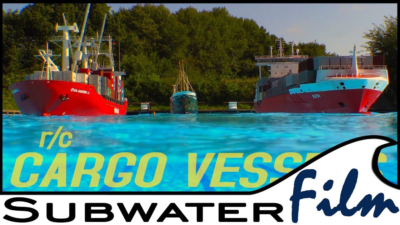 RC boats | HUGE CARGO VESSELS 🛳 ...and a small one but all the same scale!