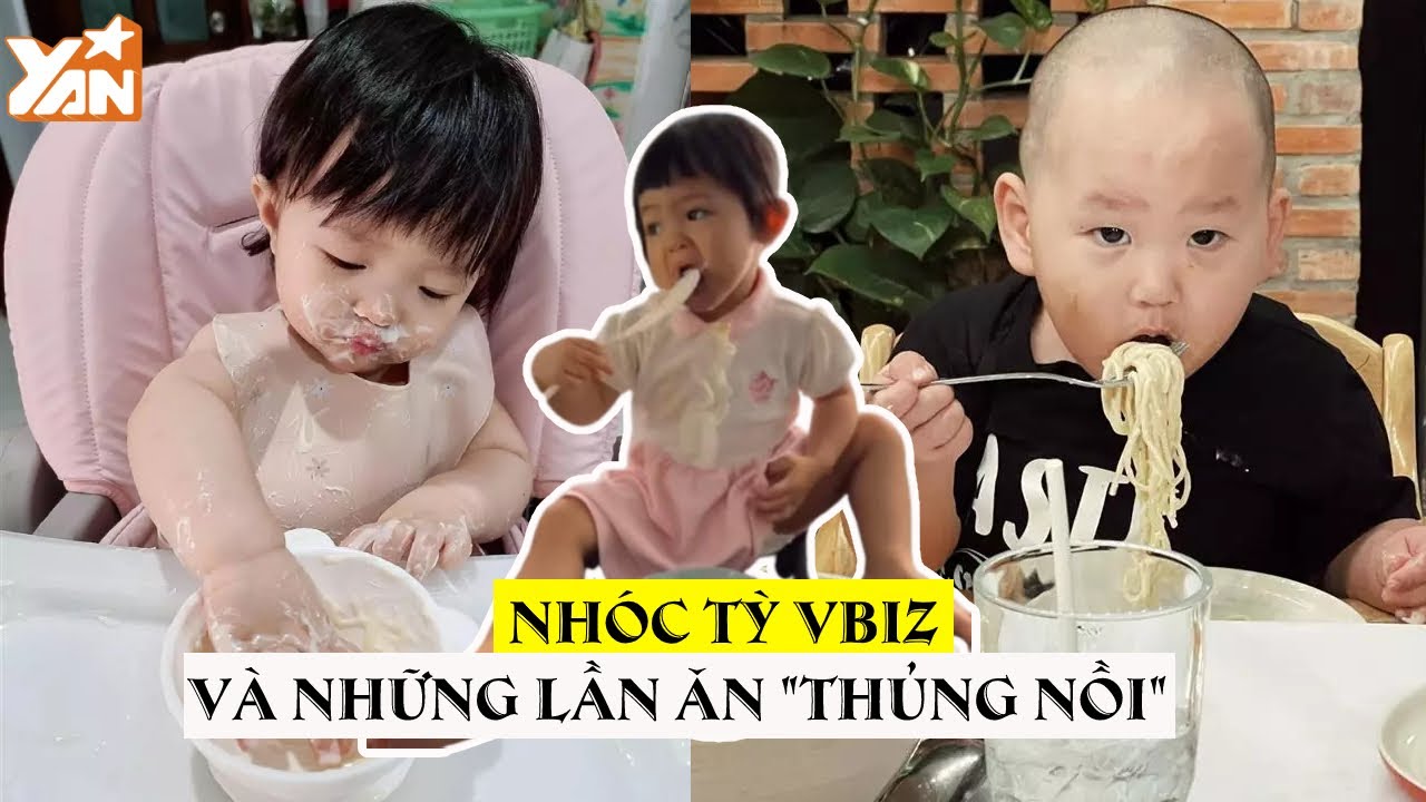 Nh&oacute;c tỳ nh&agrave; sao Việt mỗi khi ăn uống: Winnie, Suchin, Hayden ăn 