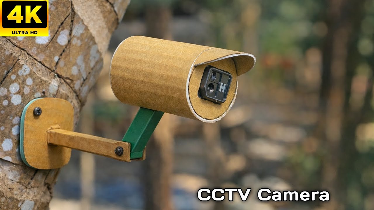 Jak zrobić kamerę CCTV w domu, używając starego drona! Zr&oacute;b to sam, z tektury