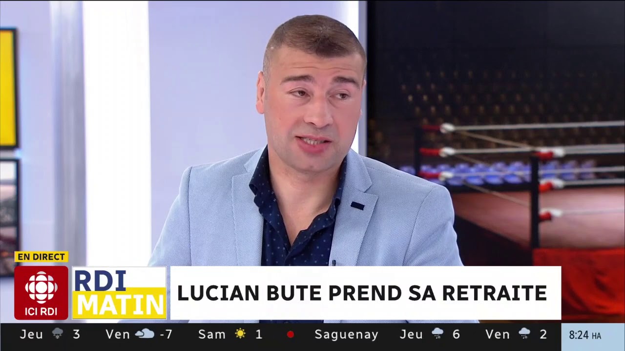 Entrevue avec Lucian Bute qui prend sa retraite
