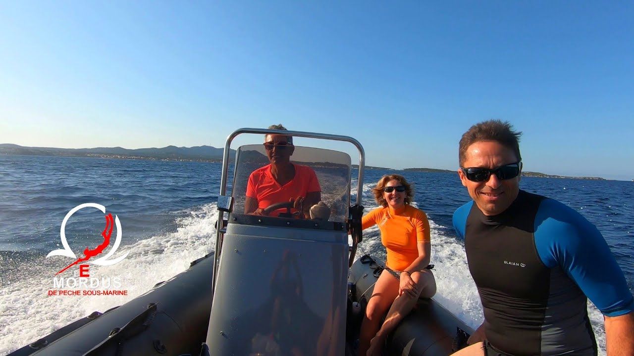 Chasse sous-marine avec nos compagnes aux Embiez ( Var ). PescaSub, Spearfishing, le 15 Juillet 2023