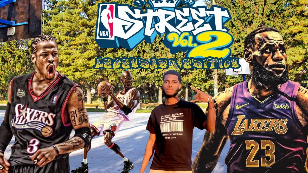 FIRST EVER NBA STREET LEGENDARY EDITION 2V2 ON YOUTUBE! INTENSE ENDING!