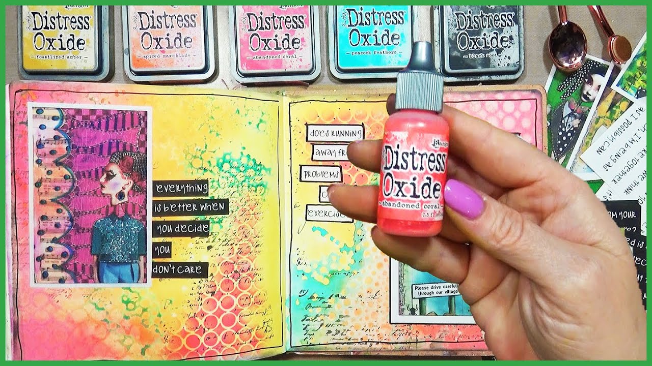Distress Oxide Ink Techniques