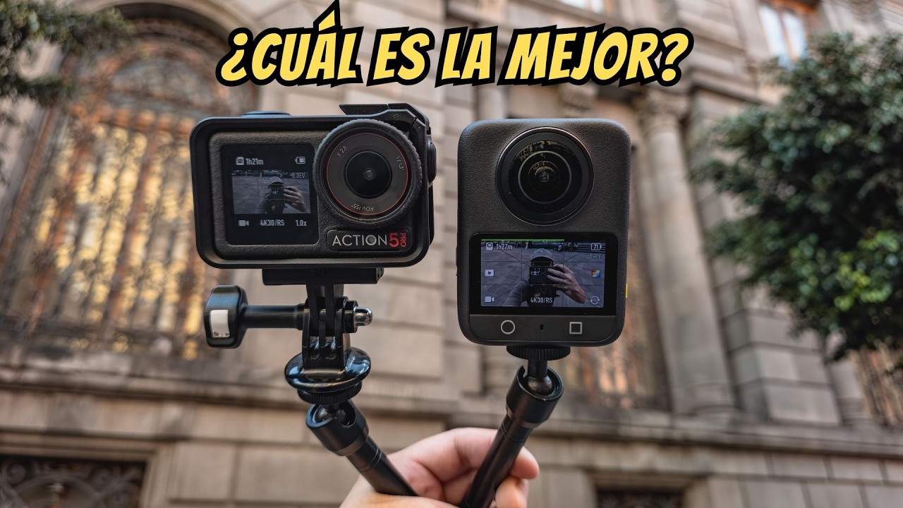 Comparativa COMPLETA entre la DJI Osmo 360 y DJI Action 5 Pro