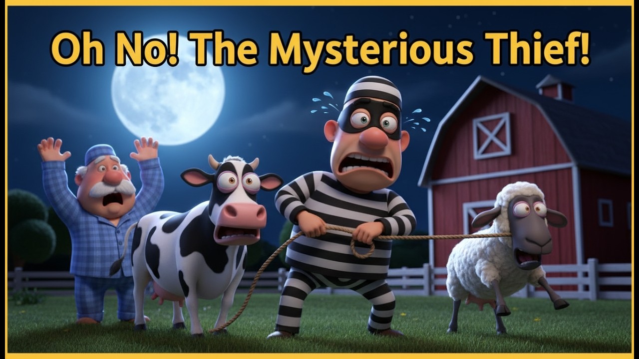 Oh No! 🐄🐑 The Mysterious Thief in Old MacDonald’s Farm